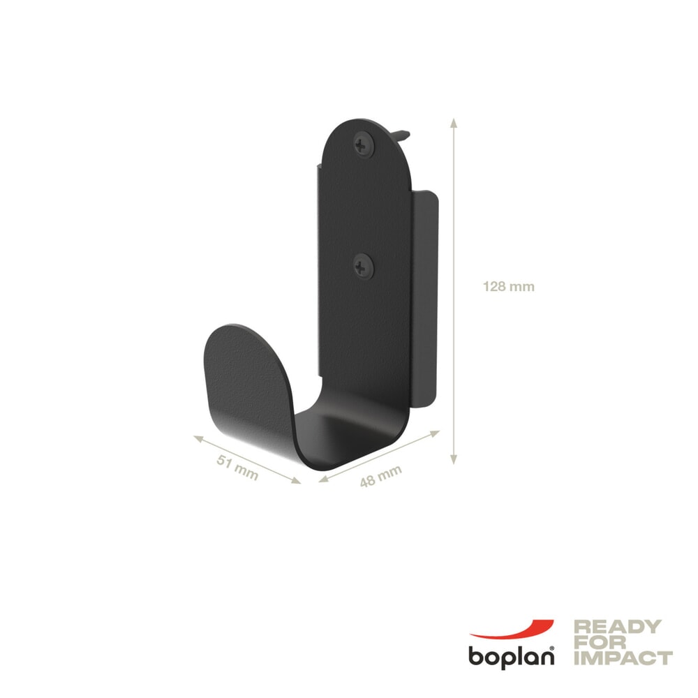 Productafbeelding nr. 2: Kabelhaak voor beschermpaal BOPLAN® Flex Impact® BO125L EV voor de bescherming van laadstations
