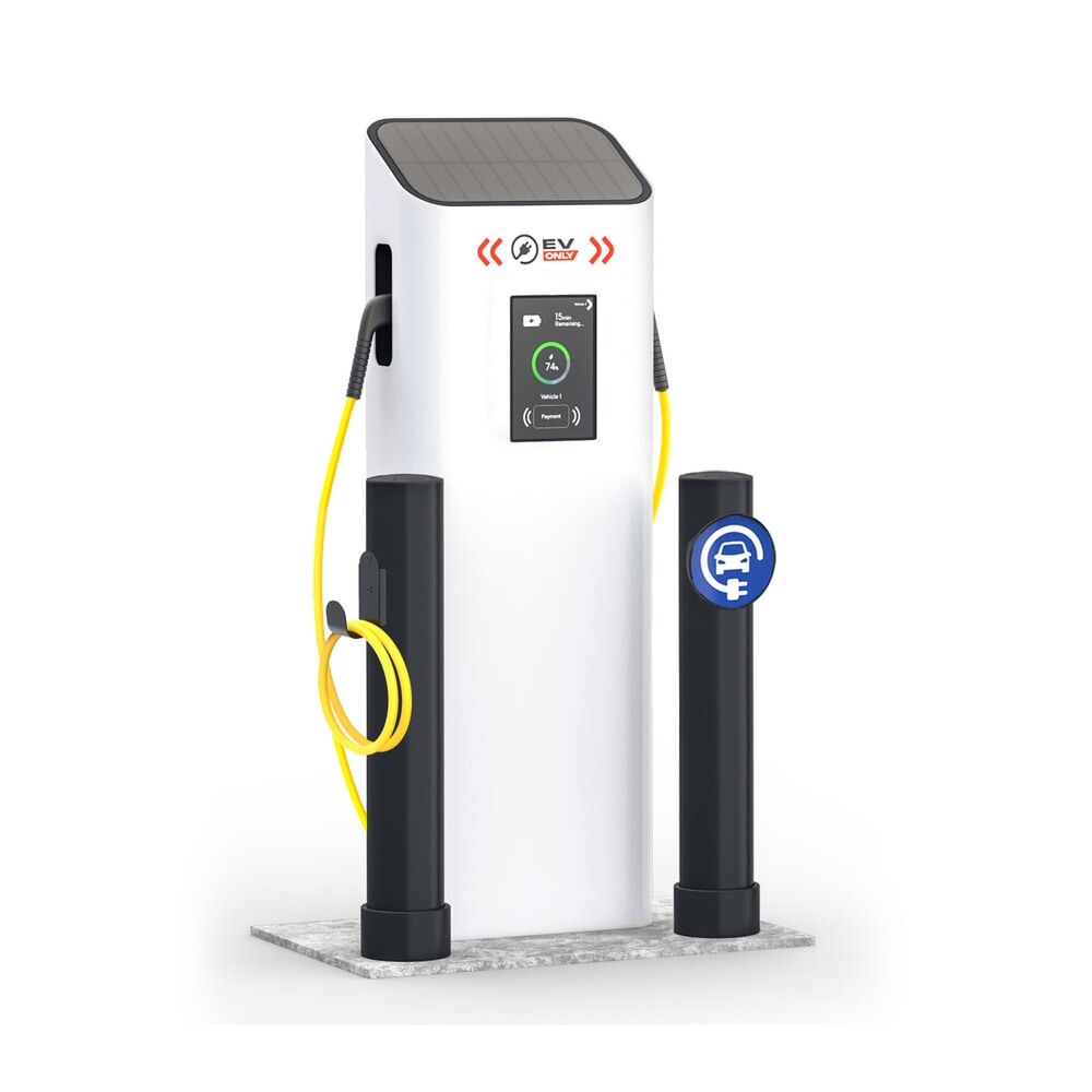 Productafbeelding nr. 3: Kabelhaak voor beschermpaal BOPLAN® Flex Impact® BO125L EV voor de bescherming van laadstations