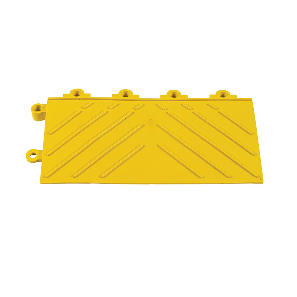 Productafbeelding nr. 2: Kantstuk voor vloerplaatsysteem, met insteekneuzen, b x d 152 x 305 mm, geel
