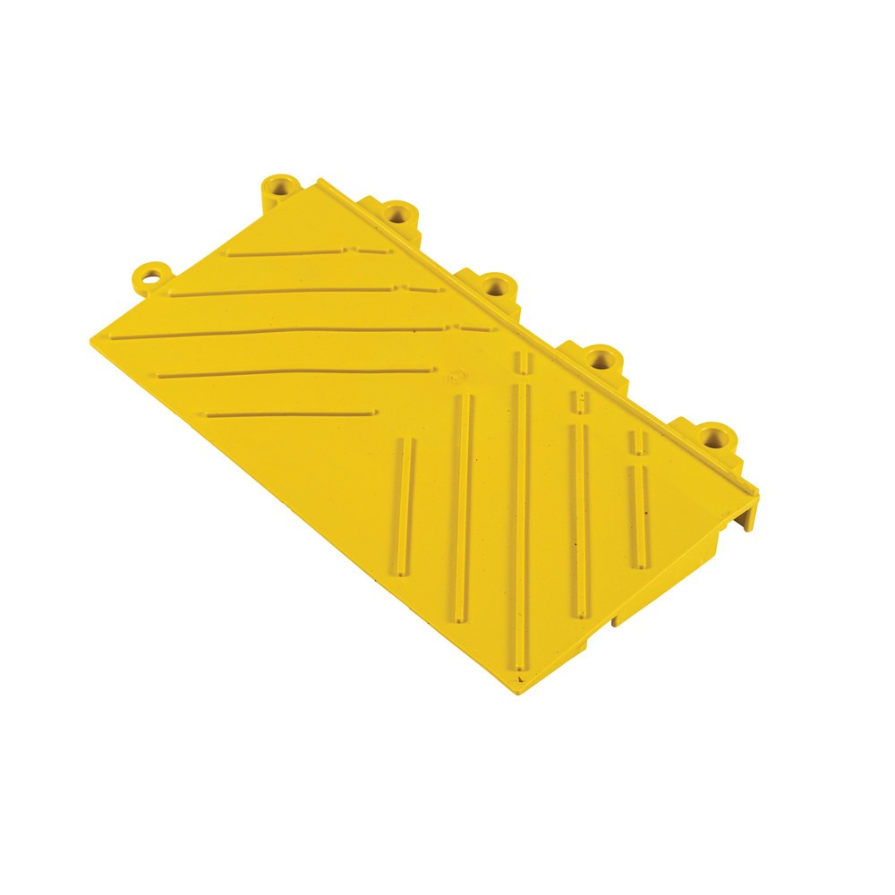 Productafbeelding nr. 3: Kantstuk voor vloerplaatsysteem, met insteekneuzen, b x d 152 x 305 mm, geel