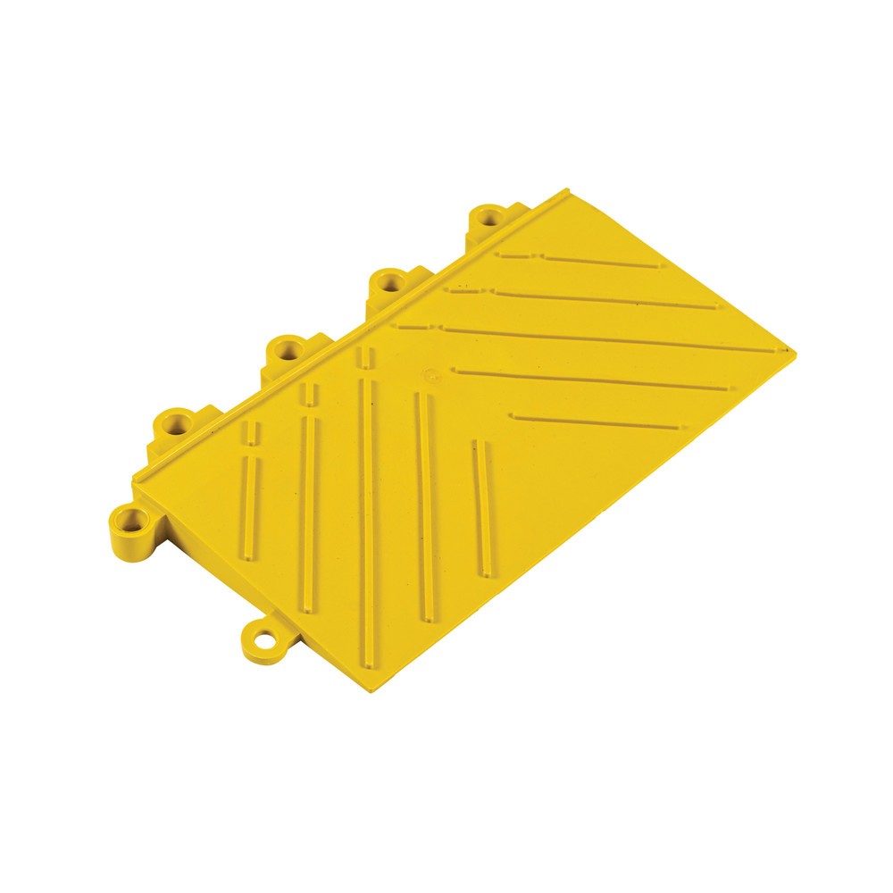 Productafbeelding nr. 4: Kantstuk voor vloerplaatsysteem, met insteekneuzen, b x d 152 x 305 mm, geel