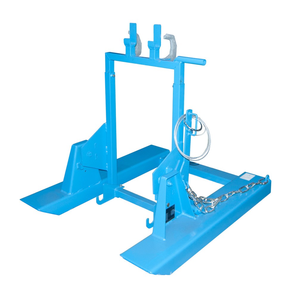 Product afbeelding: Kantelinrichting voor vuilnisbakken MK voor heftrucks, vuilnisbak 1x 80 /120 liter, trekkabel