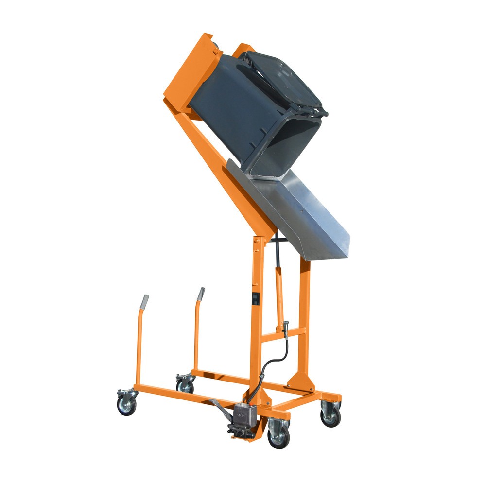 Product afbeelding: Kantelstation voor vuilnisbakken MKS, voetpomp