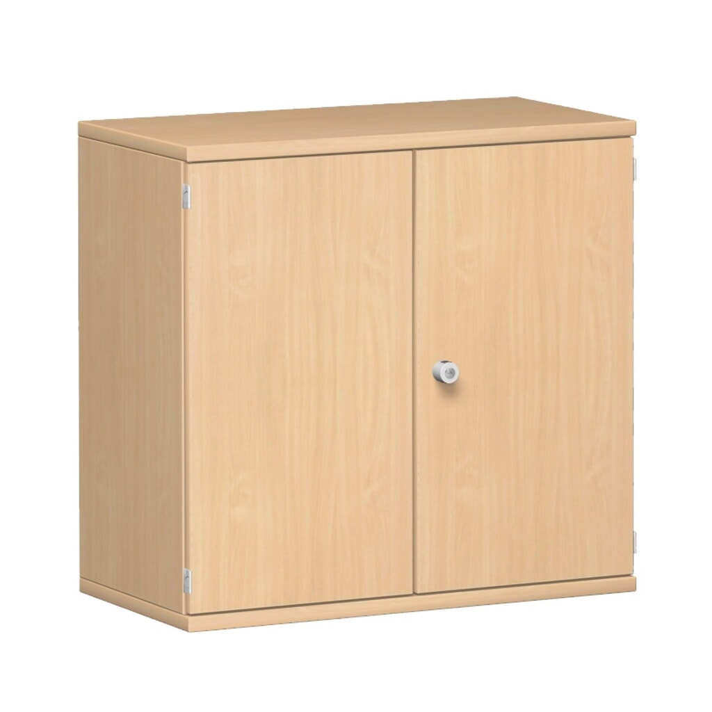 Kantoorkast Profi, 2 OH, breedte 800 mm, vleugeldeur, beuken Product afbeelding: Kantoorkast Profi, 2 OH, breedte 800 mm, vleugeldeur, beuken