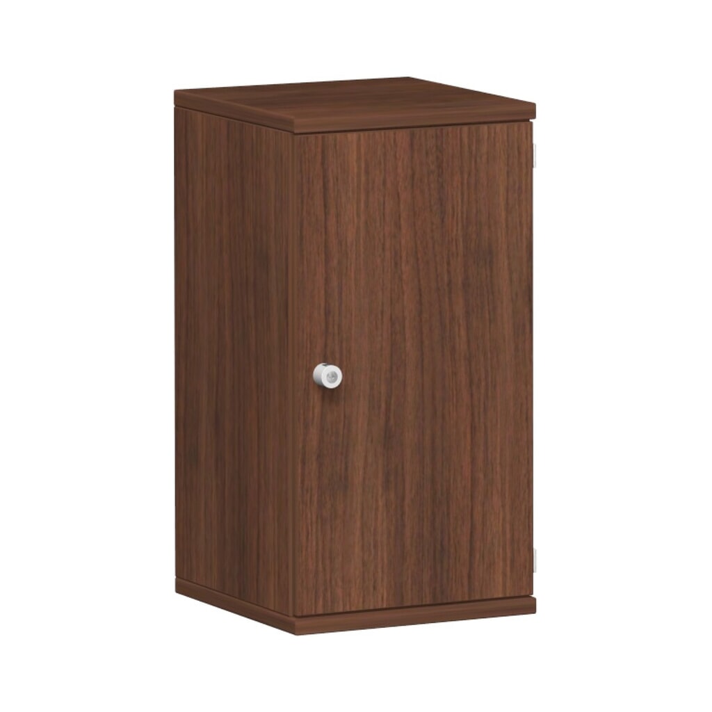 Product afbeelding: Kantoorkast Profi, 2 OH, breedte 400 mm, deur rechts, notenhout