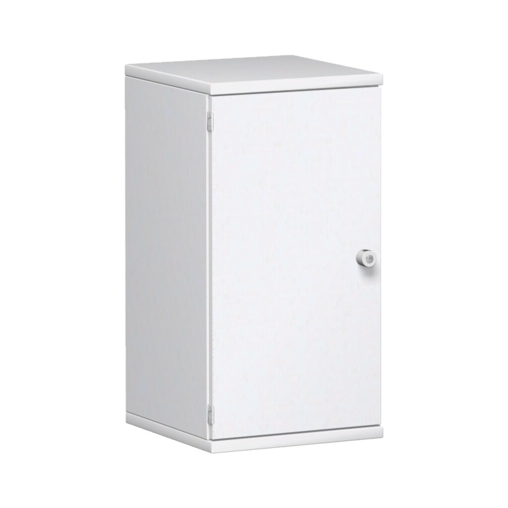 Product afbeelding: Kantoorkast Profi, 2 OH, breedte 400 mm, deur links, wit