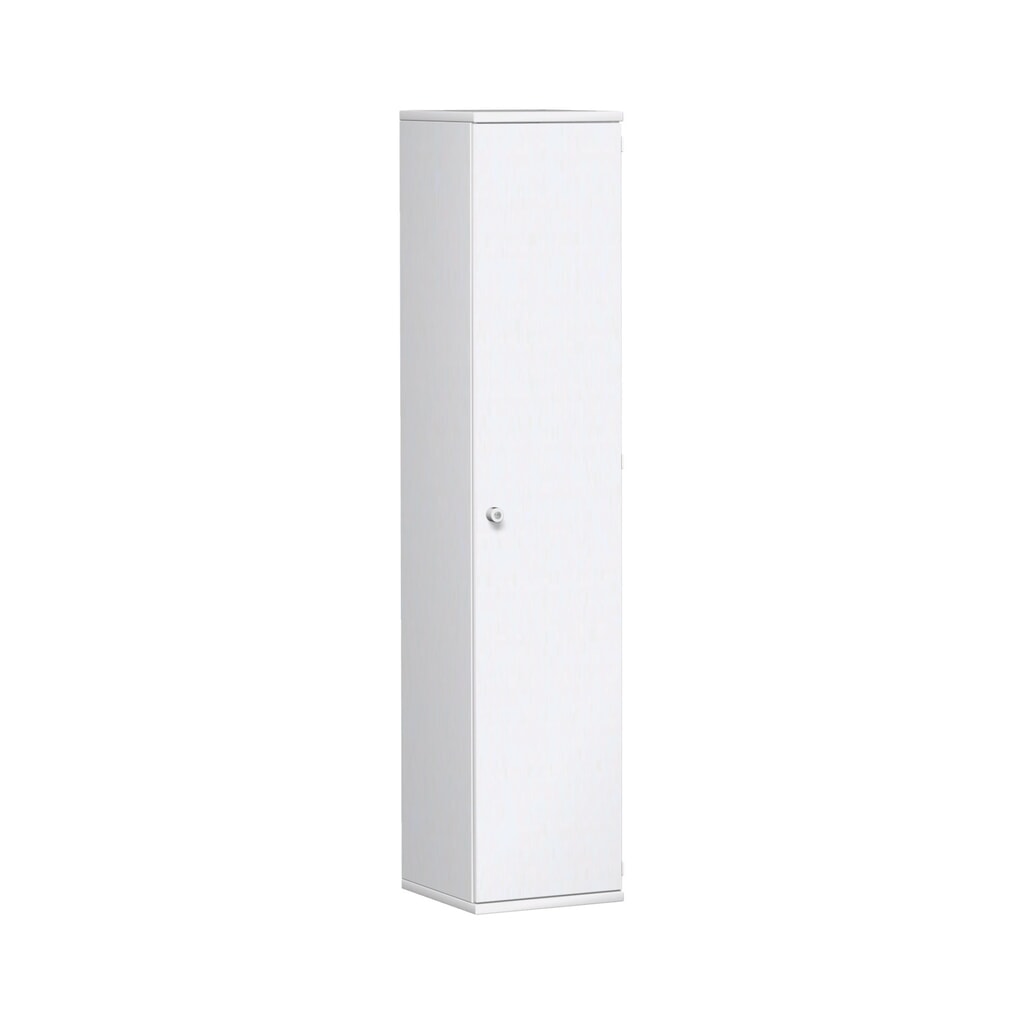 Kantoorkast Profi, 5 OH, breedte 400 mm, deur rechts, wit Product afbeelding: Kantoorkast Profi, 5 OH, breedte 400 mm, deur rechts, wit