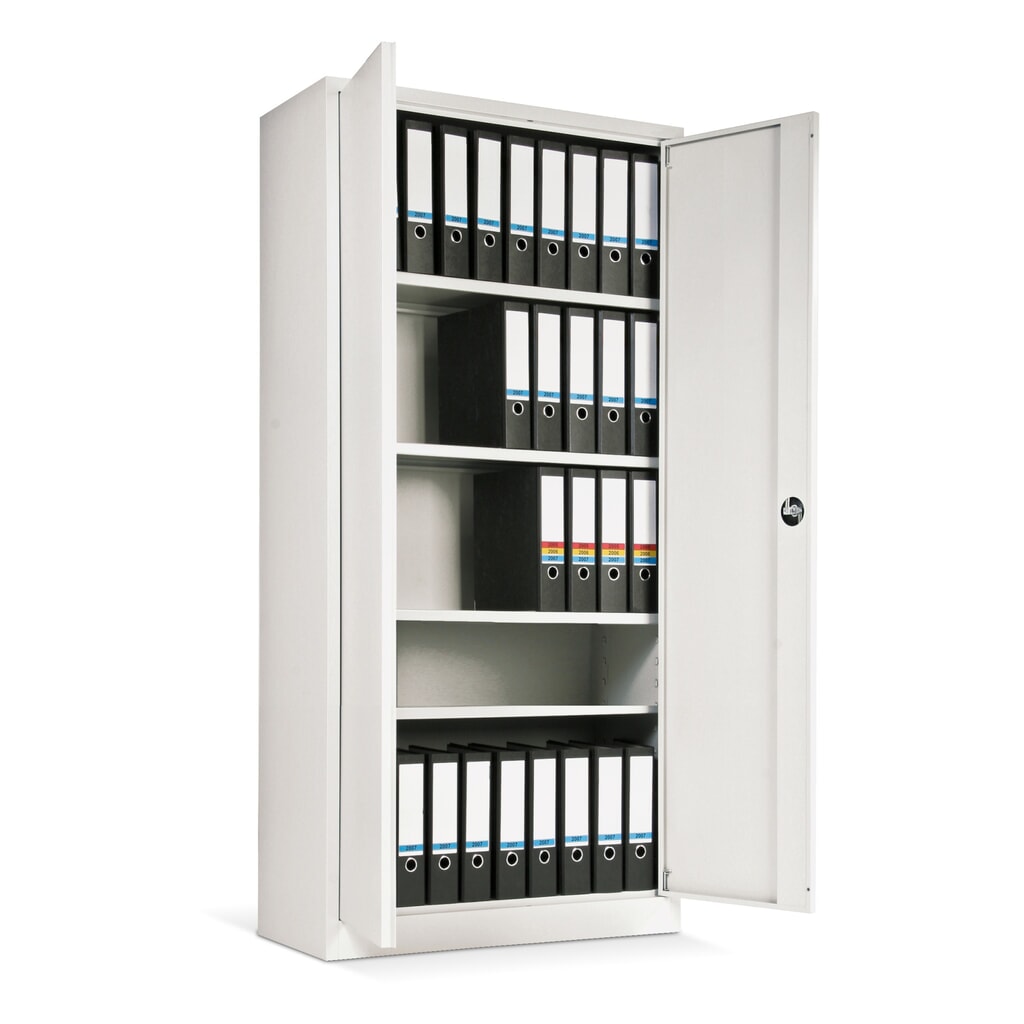 Product afbeelding: Kantoorkast Simplify, 5 OH, breedte 920 mm, RAL 9016 verkeerswit