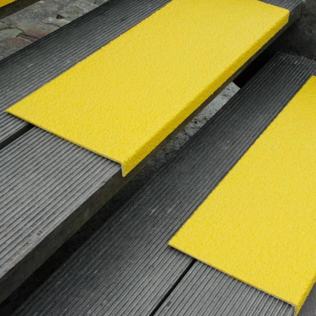 Product afbeelding: Randprofiel van GVK Extra Sterk, geel, lengte 600 mm