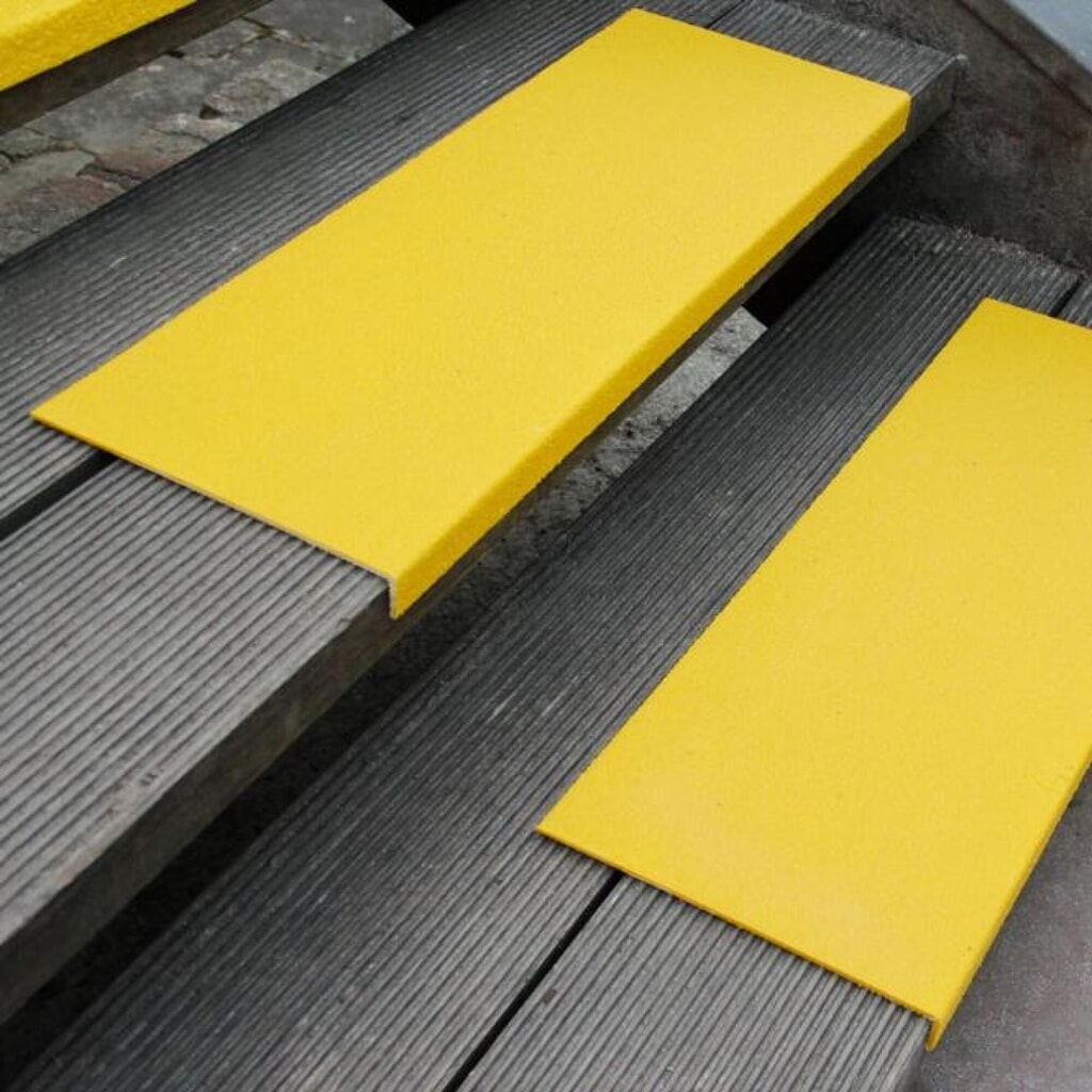 Product afbeelding: Randprofiel van GVK Medium, geel, lengte 1.000 mm