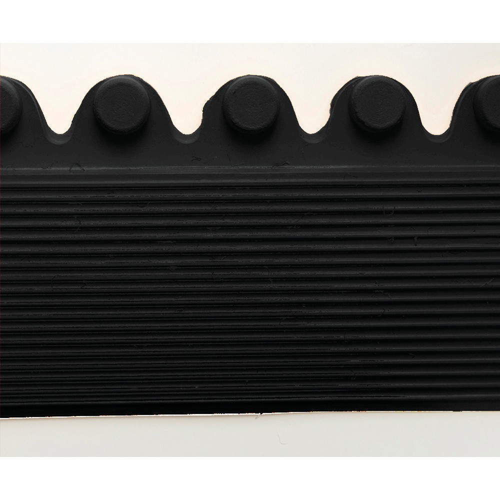 Productafbeelding nr. 5: Kantstrook, insteeksysteem voor laswerkplekken, met noppen, bxd 910 x 52 mm, zwart