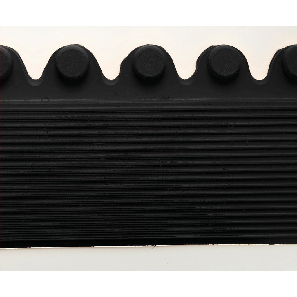 Productafbeelding nr. 5: Kantstrook, insteeksysteem voor laswerkplekken, met noppen, bxd 910 x 52 mm, zwart