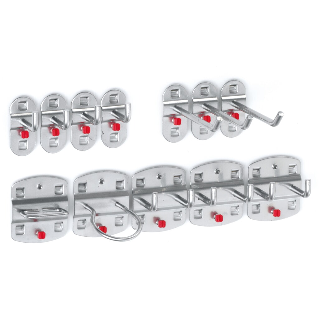Product afbeelding: Kappes Hakenassortiment, aluminiumkleurig, 12-delig