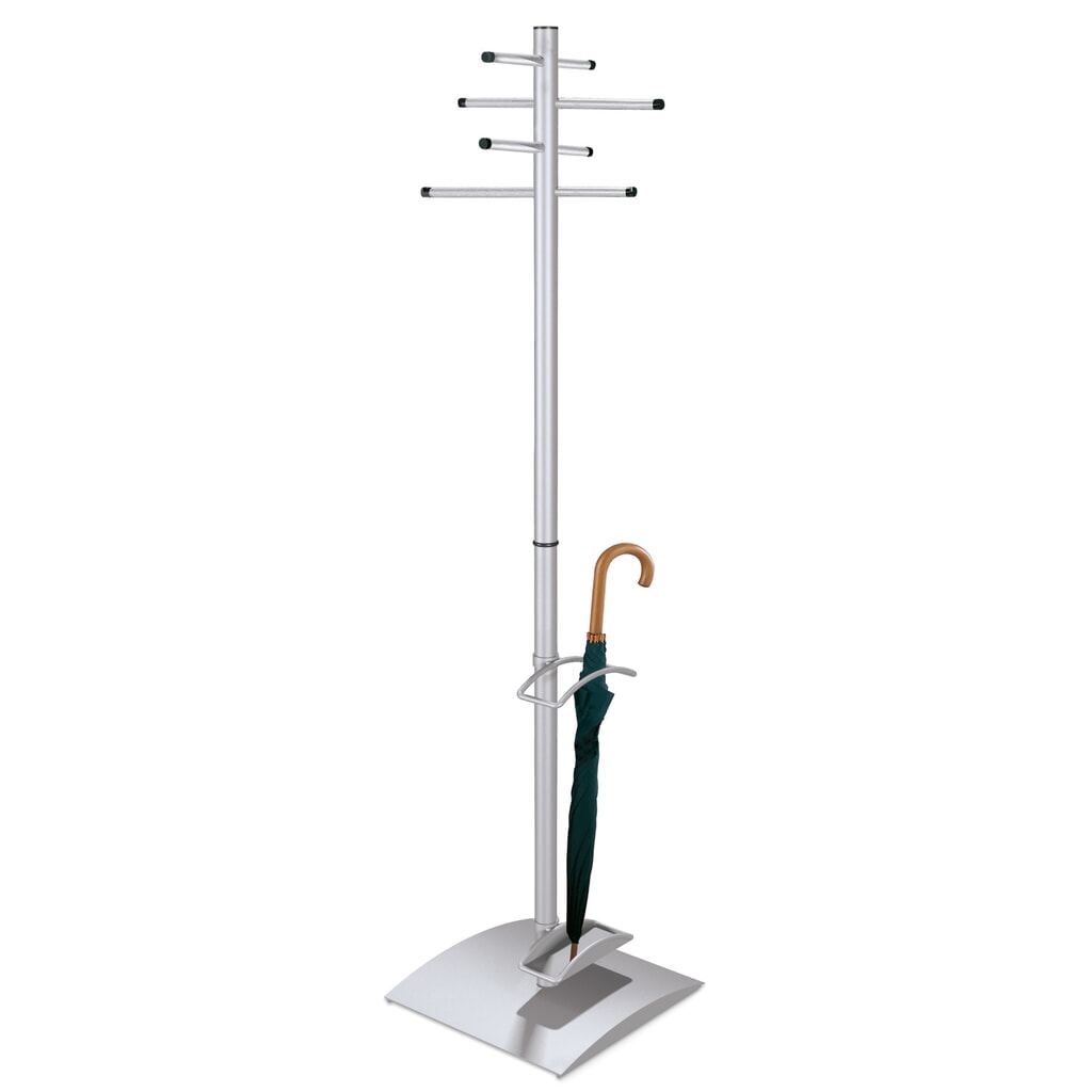 Product afbeelding: Kapstok Forum, 8 rechte haken, hoogte 1700 mm