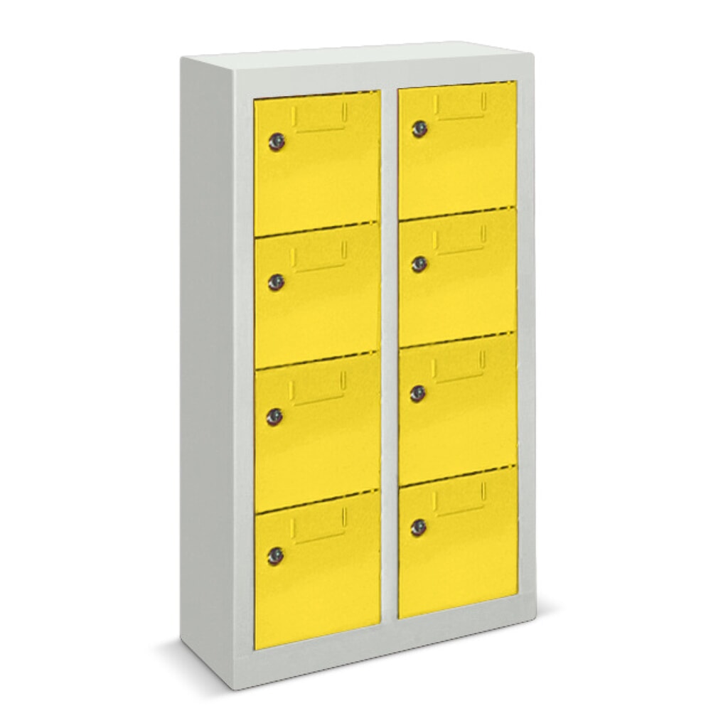 Kast met kleine vakken PAVOY, 8 vakken, hxbxd 815 x 460 x 200 mm, lichtgrijs, lichtgrijs Productafbeelding nr. 1: Kast met kleine vakken PAVOY, 8 vakken, hxbxd 815 x 460 x 200 mm, lichtgrijs, lichtgrijs