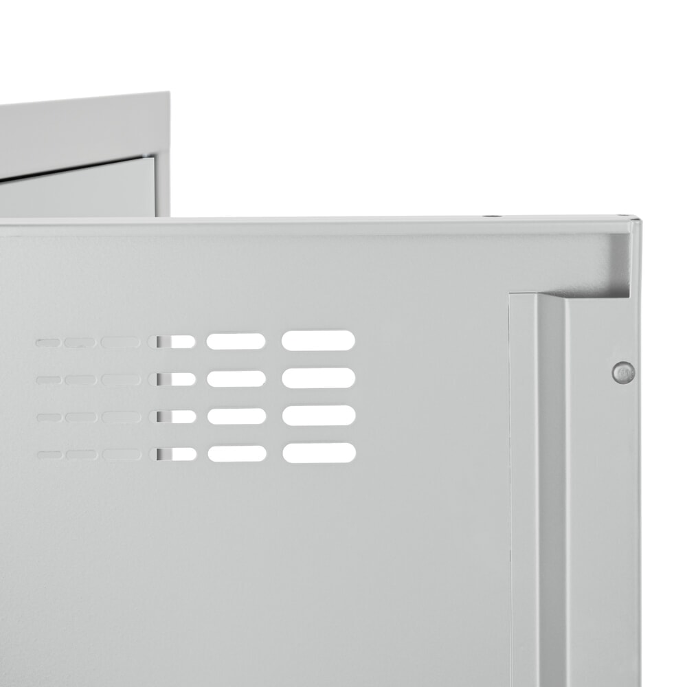 Productafbeelding nr. 7: Kast Steinbock®, op de vloer staand, 2 etages, 6 vakken, cilinderslot, hxbxd 1.800 x 1200 x 500 mm, lichtgrijs / lichtgrijs