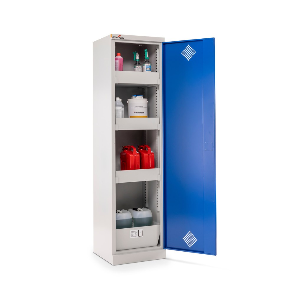 Productafbeelding nr. 6: Kast voor chemicaliën en giftige stoffen Steinbock®, 4 lekbakken, hxbxd 1950 x 500 x 500 mm