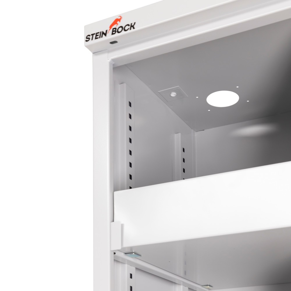 Productafbeelding nr. 2: Kast voor chemicaliën en giftige stoffen Steinbock®, 4 lekbakken, hxbxd 1950 x 500 x 500 mm