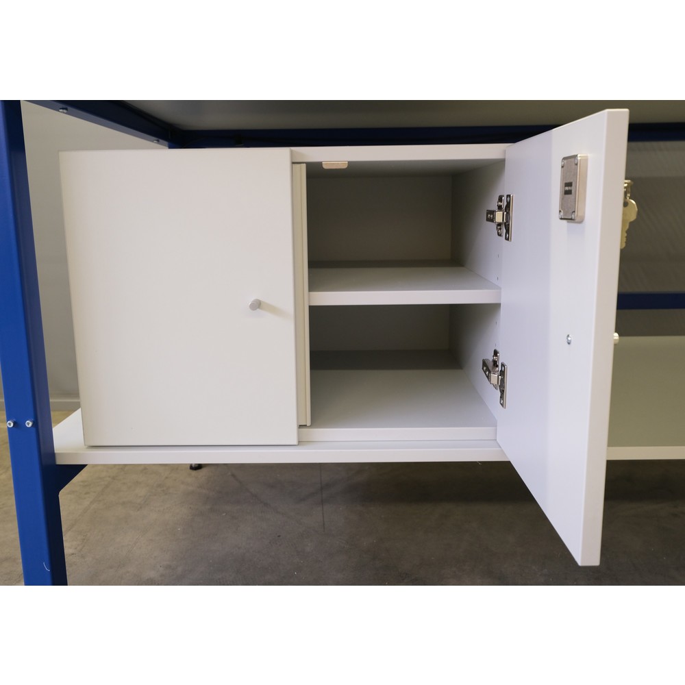Product afbeelding: Kast voor de pakstations Classic en Multiplex, afsluitbaar, verstelbare tussenplank
