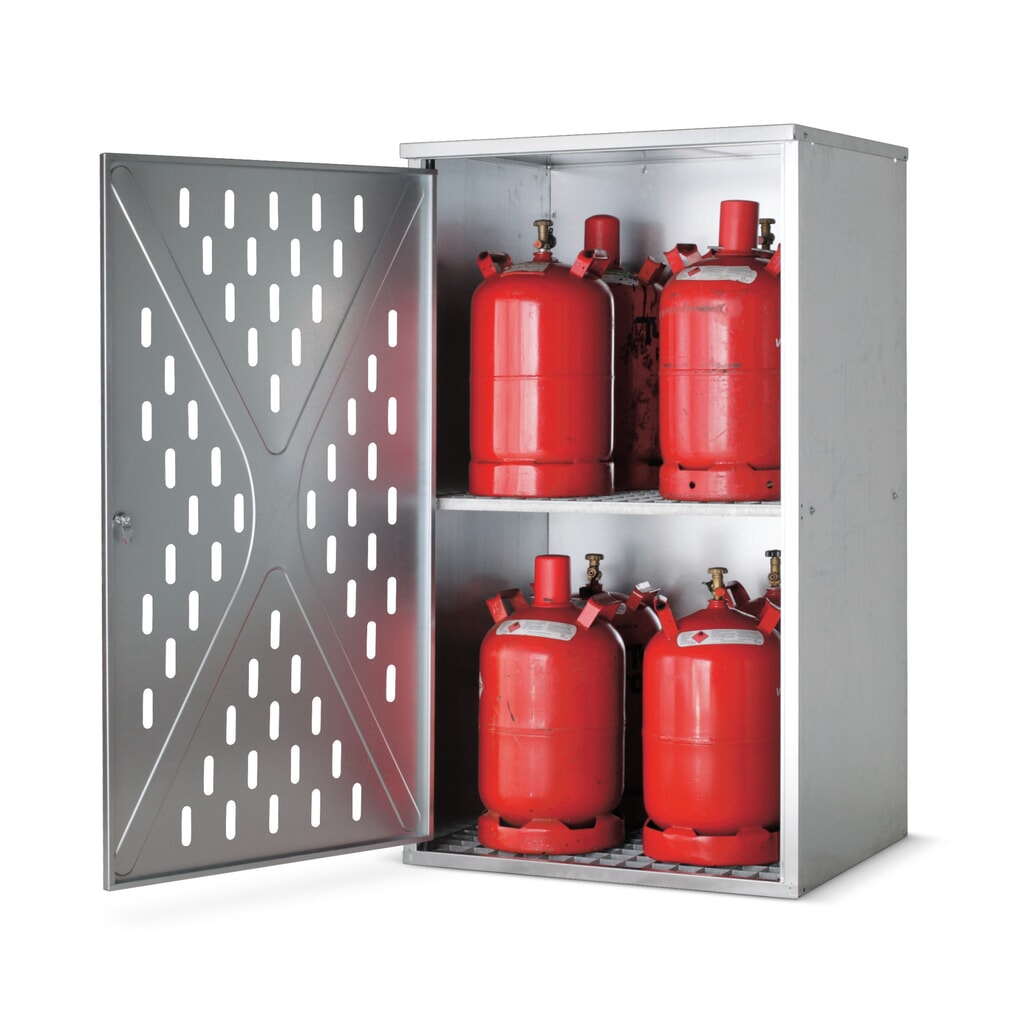 Productafbeelding nr. 1: Kast voor propaanflessen, deur met 1 vleugel, hxbxd 1.500 x 840 x 690 mm
