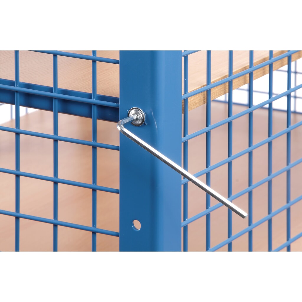 Productafbeelding nr. 3: Kastwagen fetra®, 3 gaaswanden, 5 etages van 1.000 x 680 mm