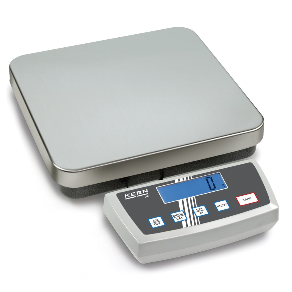 Product afbeelding: Weegplatform met display, weegbereik max. 15 kg, cijferinterval 2|5 g