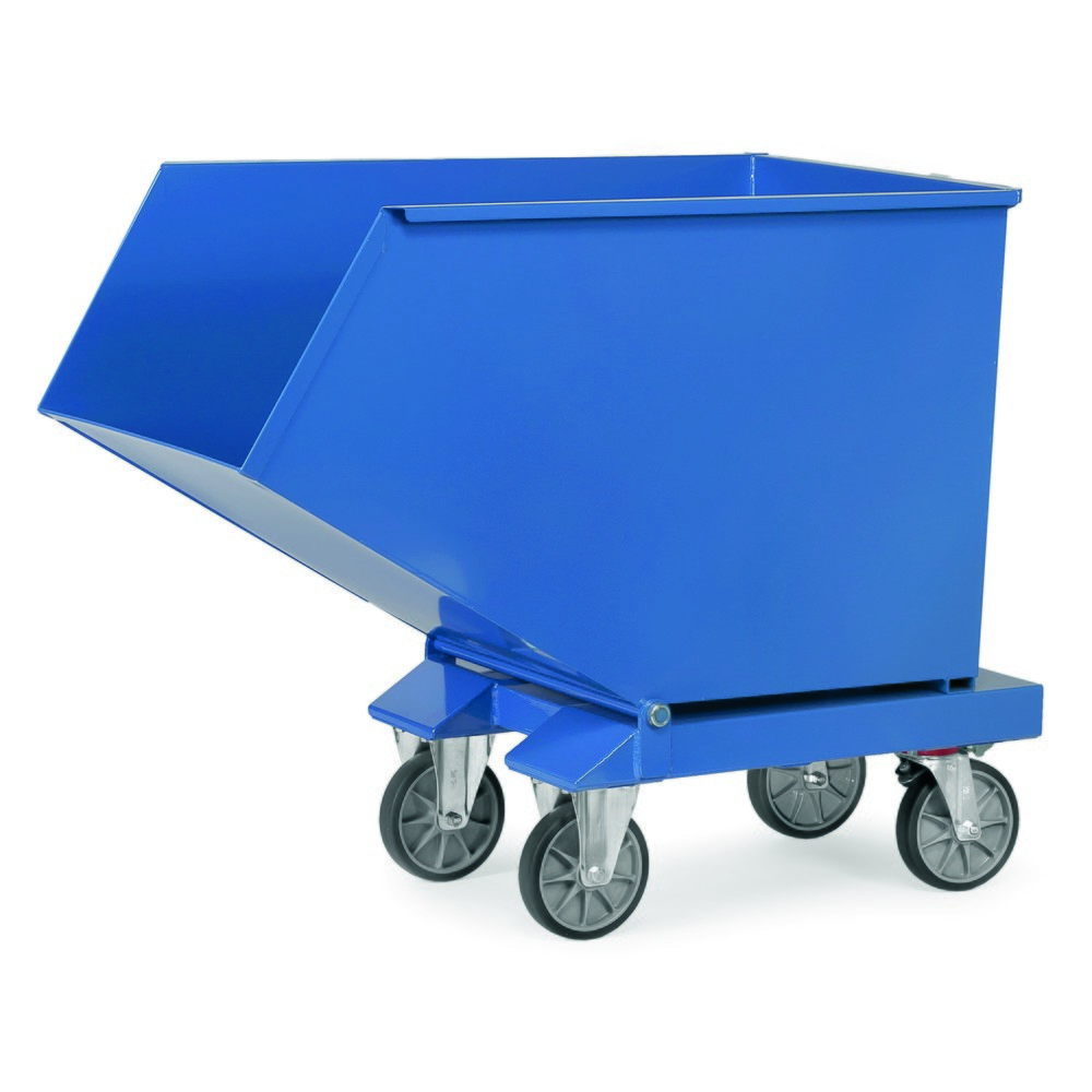 Productafbeelding nr. 5: Kiepbak met wielen fetra®, inhoud 0,45 m³, blauw