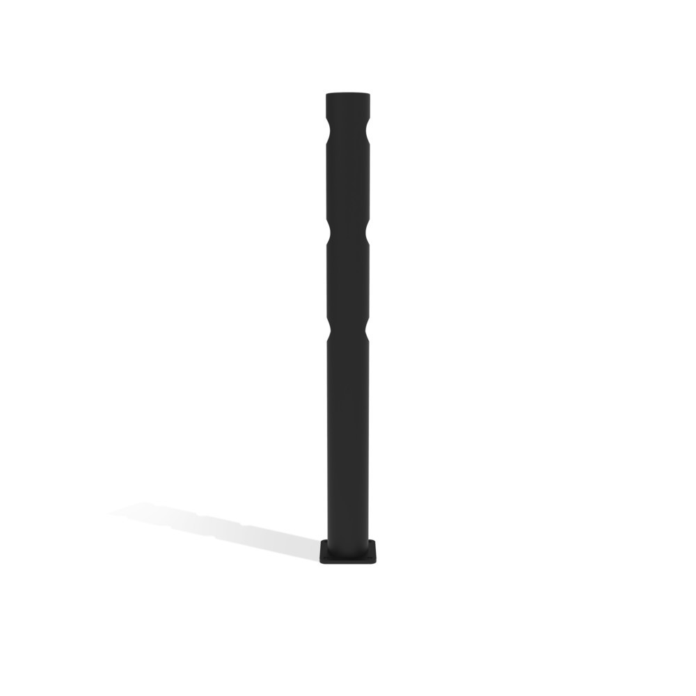 Productafbeelding nr. 7: Klapdeur-middenpaal voor veiligheidshek ‘Delta‘, Ø 110 mm, hoogte 1.200 mm, 90°