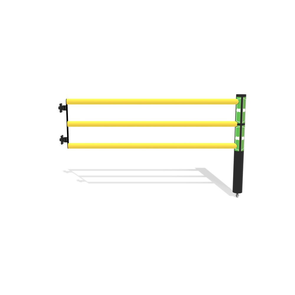 Productafbeelding nr. 1: Klapdeur voor veiligheidshek ‘Delta‘, hxb 1.200 x 2.000 mm, met wiel