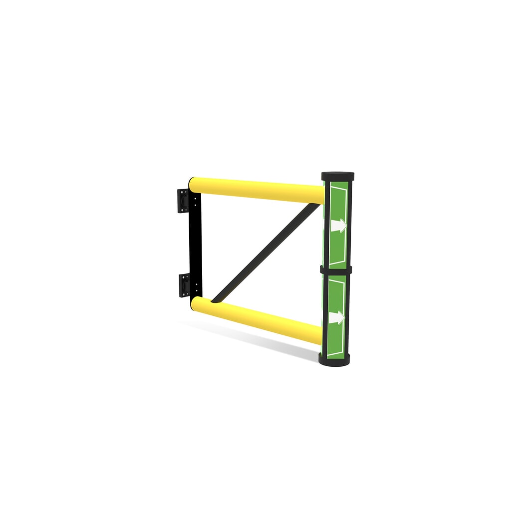 Klapdeur voor veiligheidshek ‘Delta‘, hxb 1.200 x 800 mm Productafbeelding nr. 2: Klapdeur voor veiligheidshek ‘Delta‘, hxb 1.200 x 800 mm