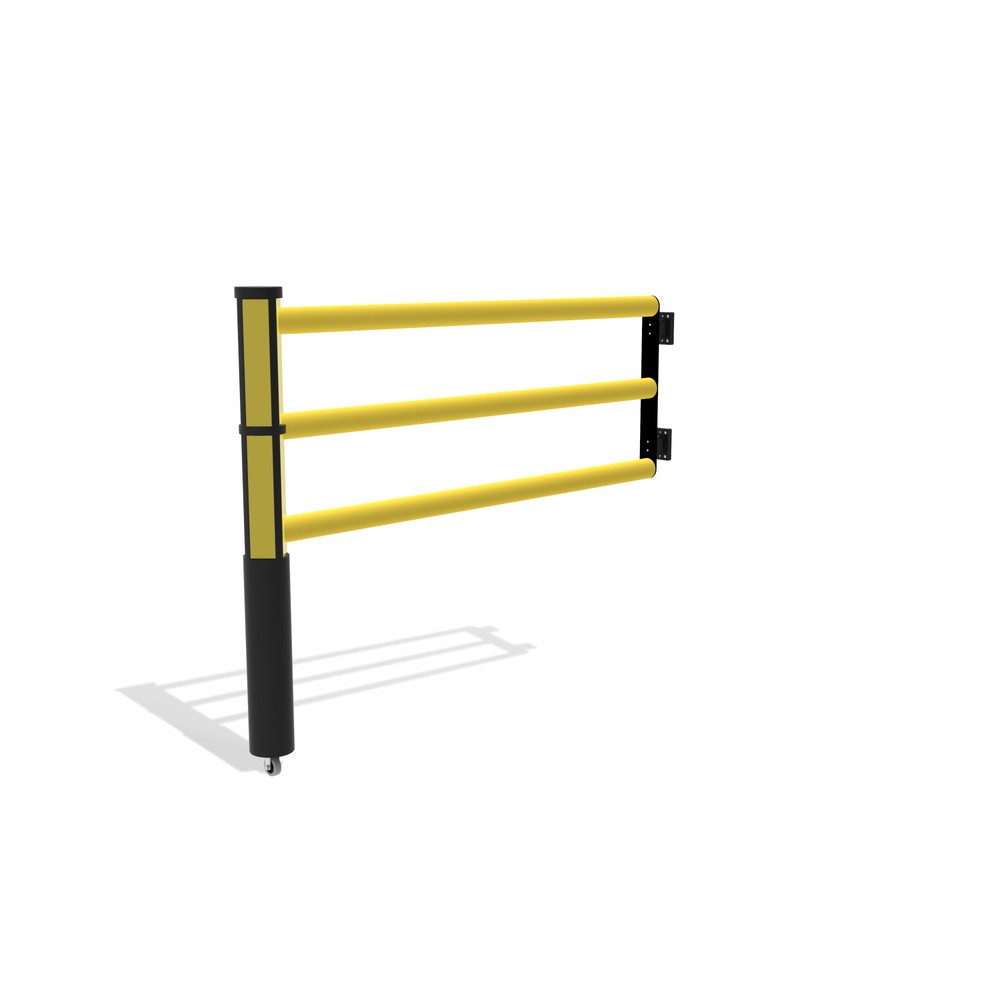 Productafbeelding nr. 4: Klapdeur voor veiligheidshek ‘Delta‘, hxb 1.200 x 1.500 mm, met wiel
