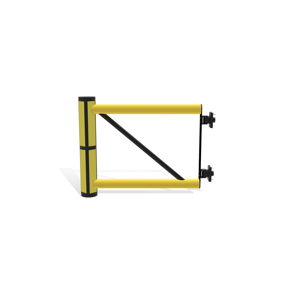 Klapdeur voor veiligheidshek ‘Delta‘, hxb 1.200 x 800 mm Productafbeelding nr. 5: Klapdeur voor veiligheidshek ‘Delta‘, hxb 1.200 x 800 mm