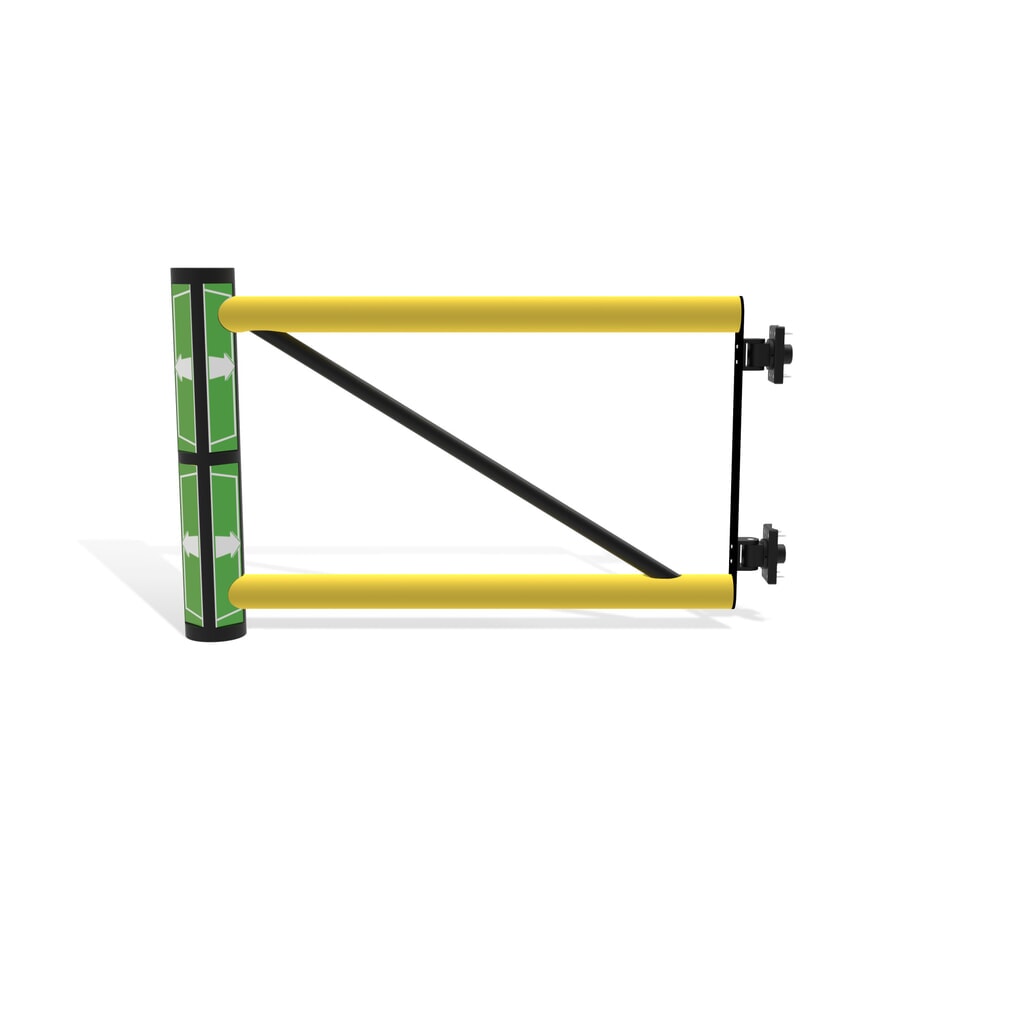 Klapdeur voor veiligheidshek ‘Delta‘, hxb 1.200 x 1.000 mm Productafbeelding nr. 5: Klapdeur voor veiligheidshek ‘Delta‘, hxb 1.200 x 1.000 mm