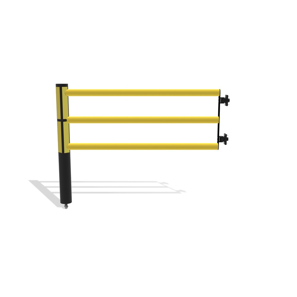 Productafbeelding nr. 5: Klapdeur voor veiligheidshek ‘Delta‘, hxb 1.200 x 1.500 mm, met wiel