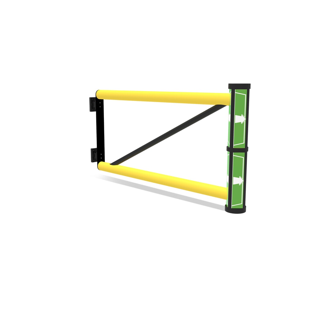 Klapdeur voor veiligheidshek ‘Delta‘, hxb 1.200 x 1.200 mm Productafbeelding nr. 8: Klapdeur voor veiligheidshek ‘Delta‘, hxb 1.200 x 1.200 mm