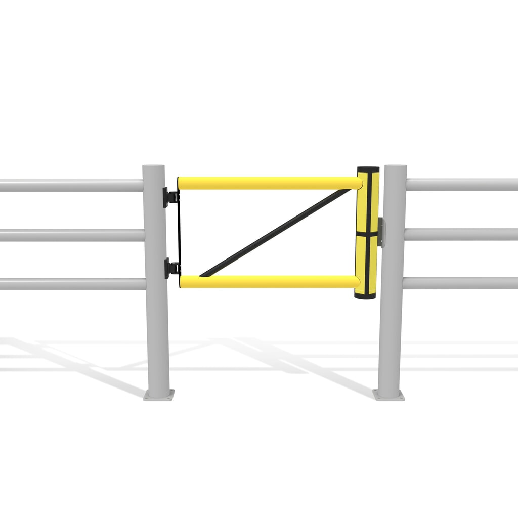 Klapdeur voor veiligheidshek ‘Delta‘, hxb 1.200 x 1.000 mm Productafbeelding nr. 11: Klapdeur voor veiligheidshek ‘Delta‘, hxb 1.200 x 1.000 mm