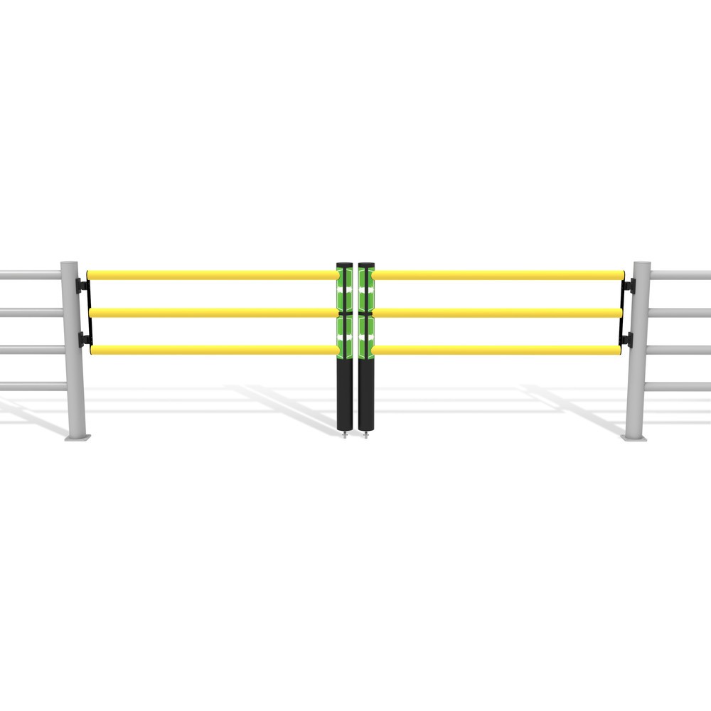 Productafbeelding nr. 11: Klapdeur voor veiligheidshek ‘Delta‘, hxb 1.200 x 1.750 mm, met wiel