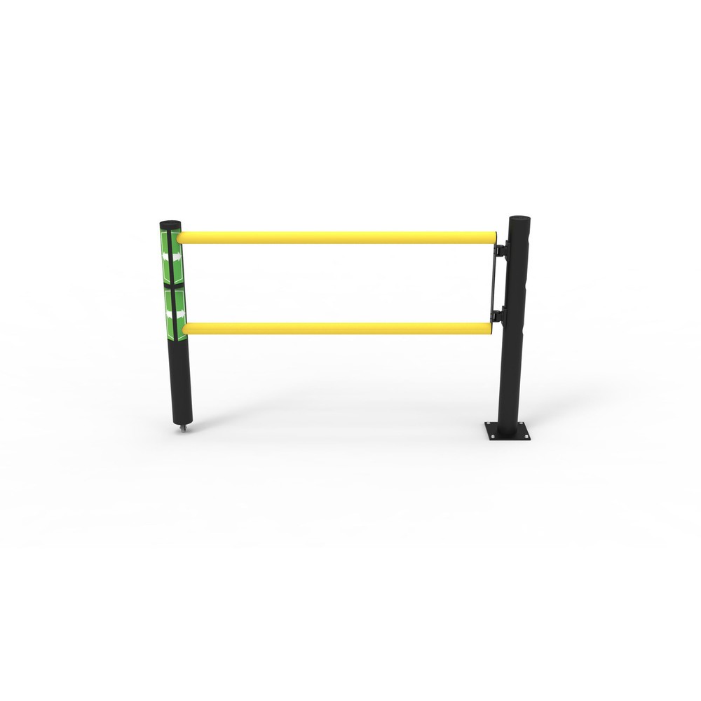 Productafbeelding nr. 12: Klapdeur voor veiligheidshek ‘Delta‘, hxb 1.200 x 1.750 mm, met wiel