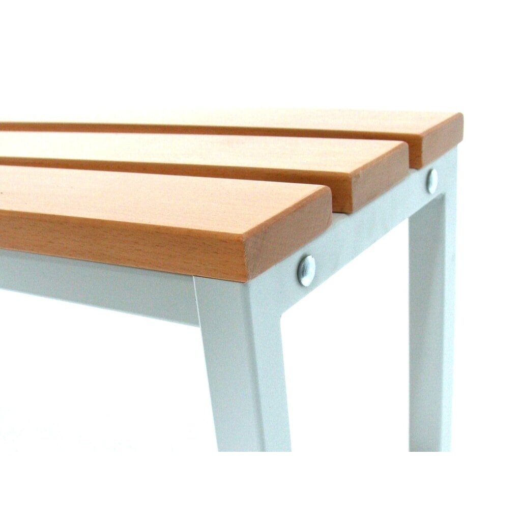 Kleedkamerbank Steinbock®, lengte 1.000 mm, zonder schoenenrek Productafbeelding nr. 3: Kleedkamerbank Steinbock®, lengte 1.000 mm, zonder schoenenrek