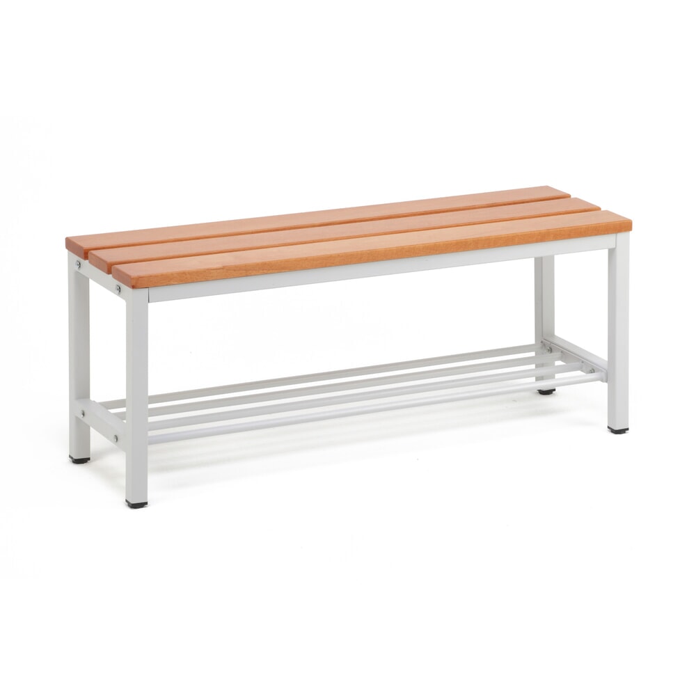 Productafbeelding nr. 1: Kleedkamerbank Steinbock®, lengte 1.000 mm, met schoenenrek