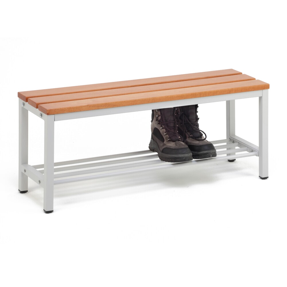 Productafbeelding nr. 5: Kleedkamerbank Steinbock®, lengte 1.000 mm, met schoenenrek