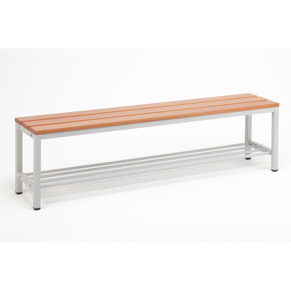 Productafbeelding nr. 1: Kleedkamerbank Steinbock®, lengte 1.500 mm, met schoenenrek