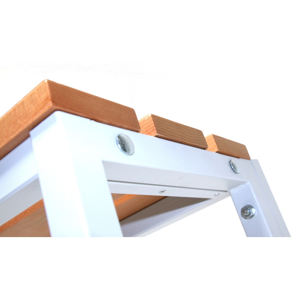 Productafbeelding nr. 3: Kleedkamerbank Steinbock®, lengte 2.000 mm, met schoenenrek