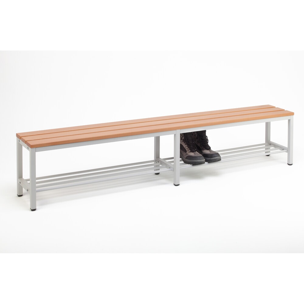 Productafbeelding nr. 5: Kleedkamerbank Steinbock®, lengte 2.000 mm, met schoenenrek