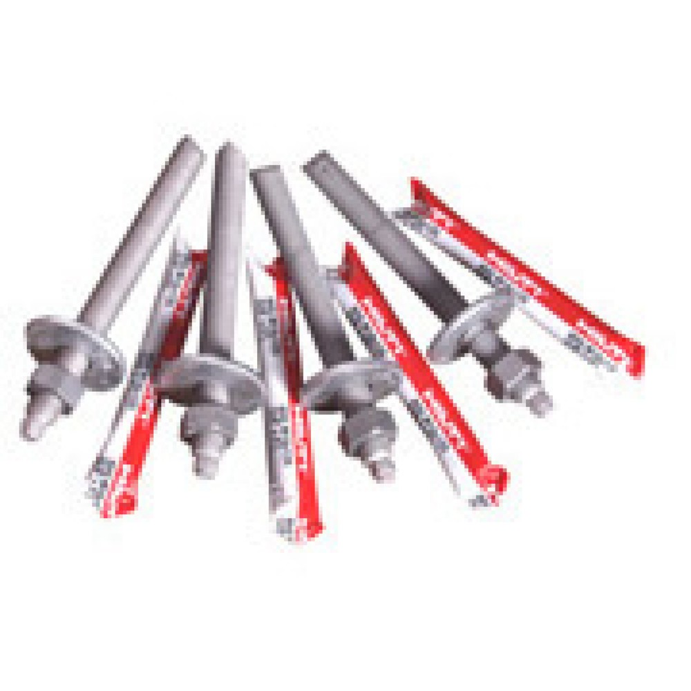 Product afbeelding: Kleefanker M 16 voor stalen palen, met voetplaat
