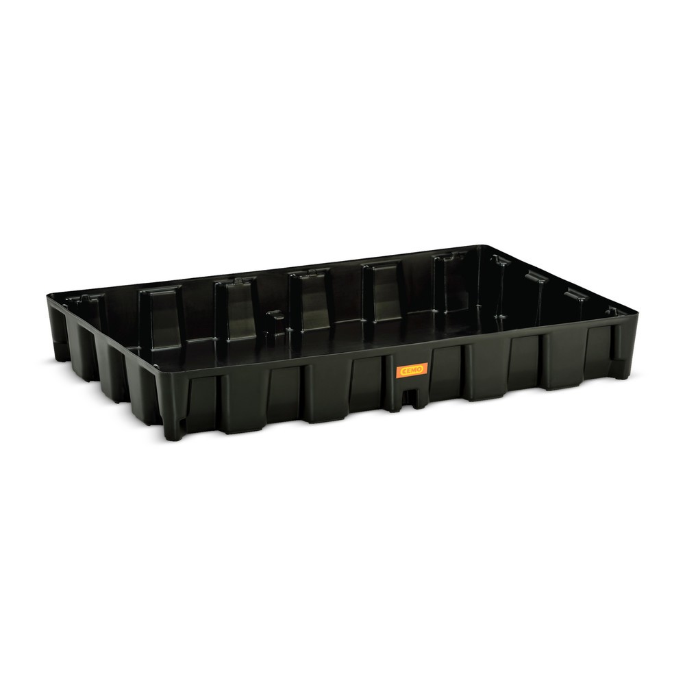 Product afbeelding: Kleine container-/laboratoriumlekbak CEMO van PE, opvangvolume 120 l