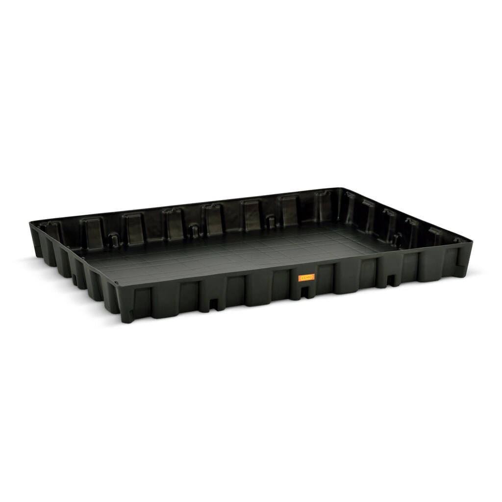 Kleine container-/laboratoriumlekbak CEMO van PE, opvangvolume 250 l Product afbeelding: Kleine container-/laboratoriumlekbak CEMO van PE, opvangvolume 250 l