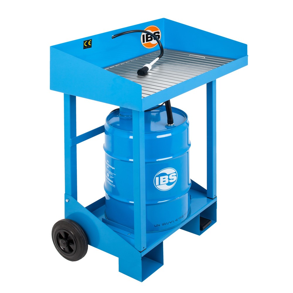 Product afbeelding: Kleineonderdelenreiniger IBS voor vaten van 50 liter, mobiel, plaatstaal