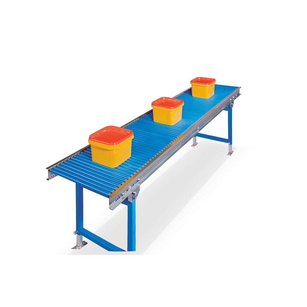 BLUME kleine rollenbaan, kunststof rollen Ø 20 mm, veeras, LxB 2.000 x 400 mm Productafbeelding nr. 3: BLUME kleine rollenbaan, kunststof rollen Ø 20 mm, veeras, LxB 2.000 x 400 mm