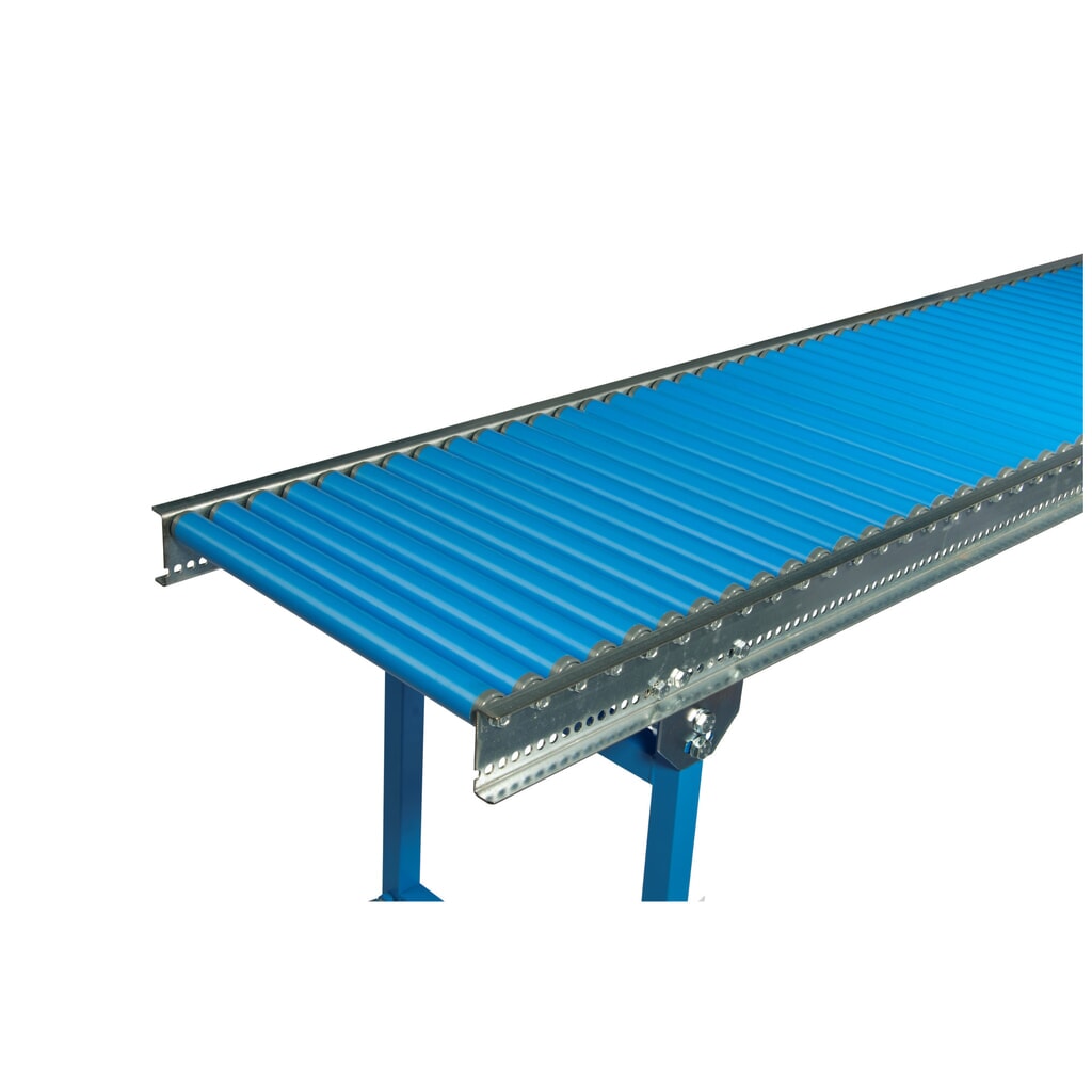 Product afbeelding: BLUME kleine rollenbaan, kunststof rollen Ø 30 mm, schroefdraadas, LxB 1.000 x 200 mm